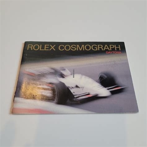 Rolex Vintage Cosmograph Daytona Booklet SPAIN 4.1991